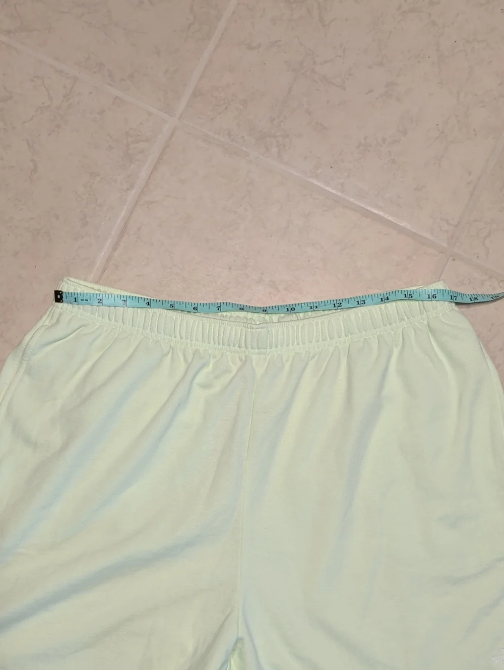 The North Face Men's Fleece Yellow Lime Shorts